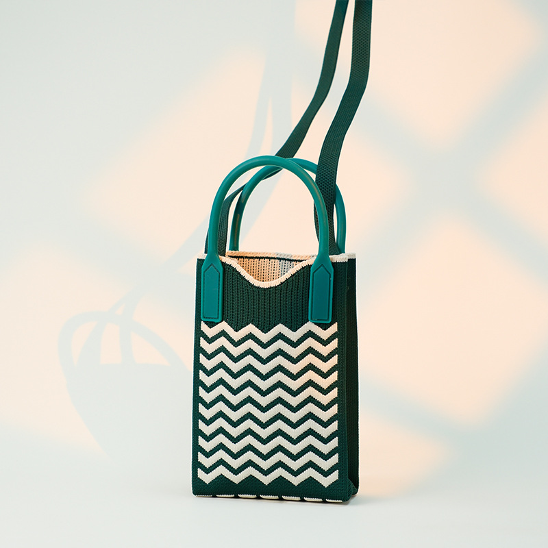 물결-다크 그린