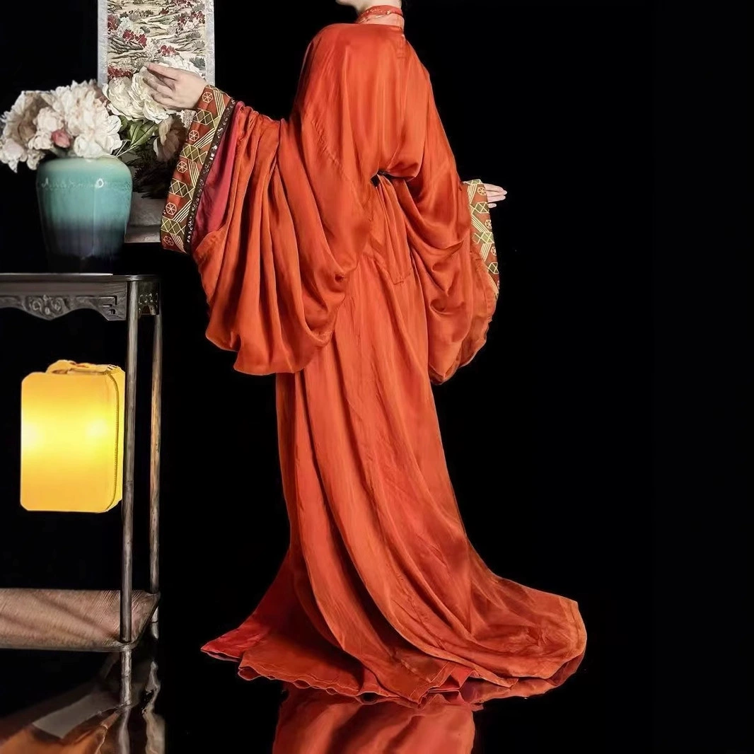 Yu Yu Tang Взрослый Hanfu женская одежда враждующих государств прямая и восстанавливает традиционную одежду