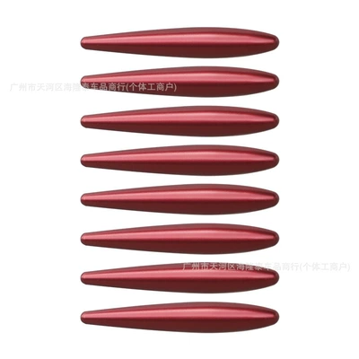 Spoiler – anti-collision strip car universal - new-809-spoiler-strip-red-8-pack