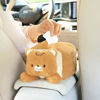 Автомобильная коробка для салфеток, кукла, милая плюшевая игрушка, автомобильный чехол для салфеток, подлокотник, коробка для салфеток, автомобильная коробка для салфеток ns