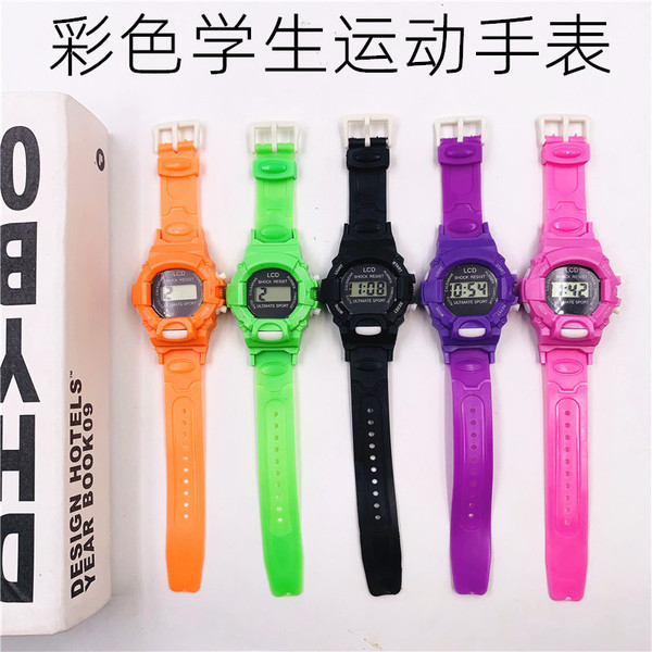 Cartoon digital watch for boys and girls