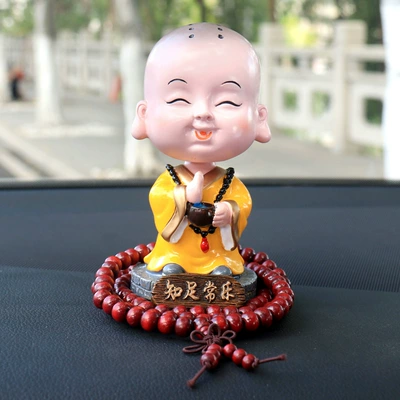 Car ornaments Buddha creative Car ornaments - contentment