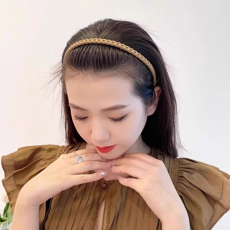 切れ毛専用 2025年新作 歯付き滑り止めヘアバンド 女性用ヘアアクセサリー ヘアピン ヘアバンドル ヘアアクセサリー ヘアトラベル プラスチックヘアバンド|undefined