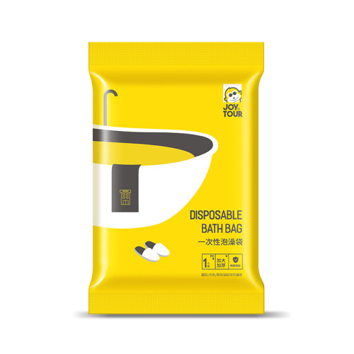 Disposable thick bath bag, bathtub cover, wooden tub adult bathing bag SPA plastic bag, home travel supplies