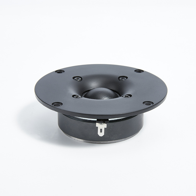 4inch Circular Dome Tweeter Unit Hifi Home Horn Broadcast Silk Membrane Speaker () External Magnetic Type