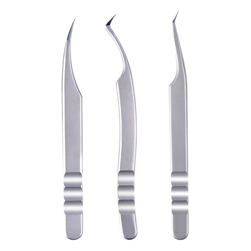 Chinese-style grafting eyelash tweezers high precision professional eyelash beauty shop eyelash professional clip flowering tweezers suit