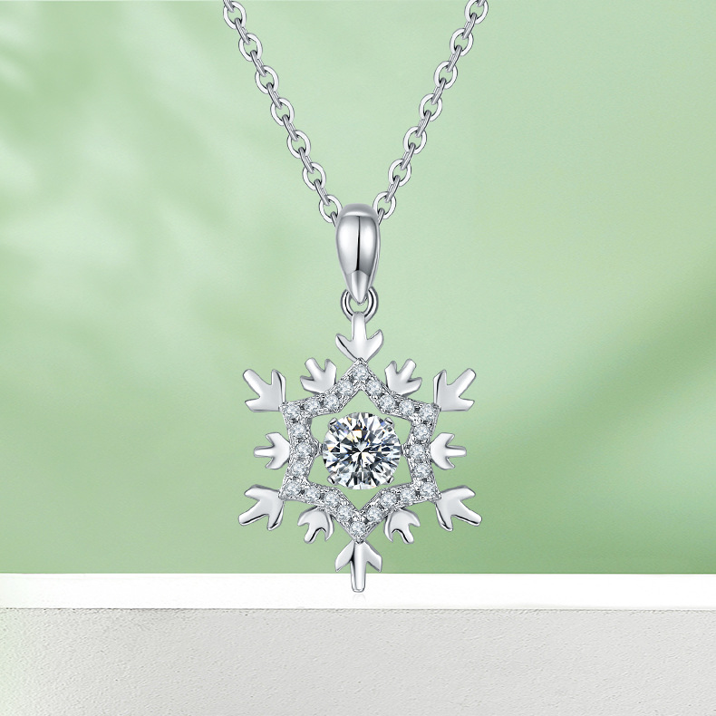 Amazon Explosive money Necklace Smart Snow Queen Europe and America fashion Necklace Pendant Female models 50 Fenmosang Necklace