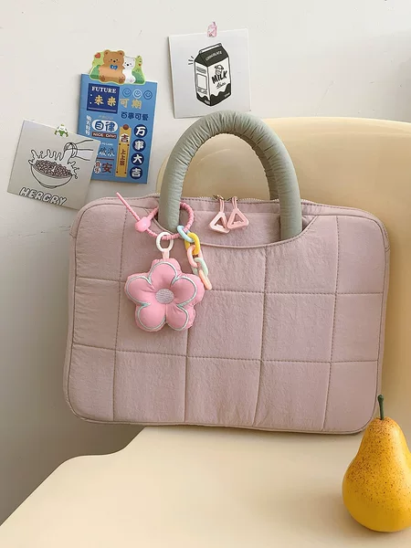 Cross-border New Solid Color Laptop Portable Sleeve Bag for Air13 "Pro Shockproof Protective Cover Women's Trendy