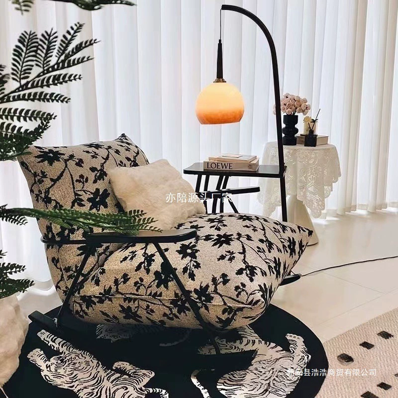 Кресло-качалка для отдыха, одноместный диван для взрослых, кресло для гостиной, легкий роскошный ленивый диван, балкон, домашний отдых, ретро-качалка