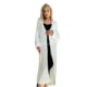 White Mink Cashmere Cardigan Sweater Mid-length Loose Lazy Style Knitted Coat Women's Autumn and Winter Bathrobe Outer Coat