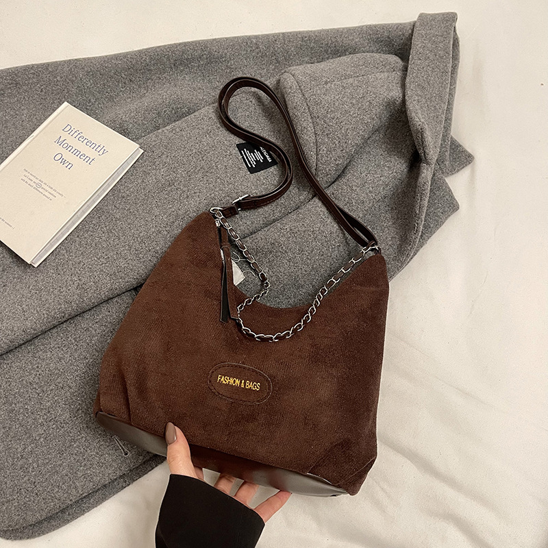 Este año, la moda de moda de peluche de peluche bolso de viaje para mujeres 2024 nueva moda versátil bolso de mochila