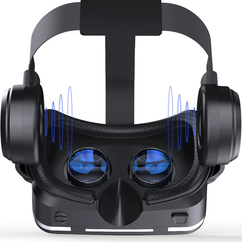 Очки VR с защитой от синего света 3D виртуальная реальность G04E с наушниками оптовая продажа панорамный шлем