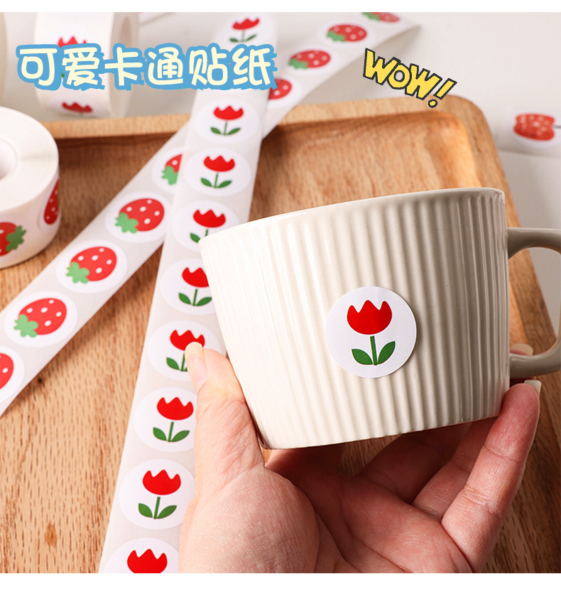 水果、花朵、甜甜圈贴纸_06