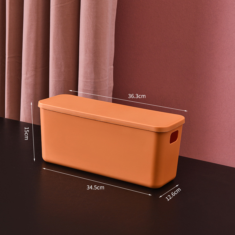 雑物収納ボックスデスクトップ化粧品整理バスケット寮収納キッチン多機能収納バスケットたんす服箱