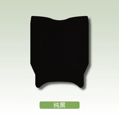 White Shark 90 Special Foot Electric vehicle foot mat - yadi-white-shark-7090-short-version-without-side-pedals-pure-black
