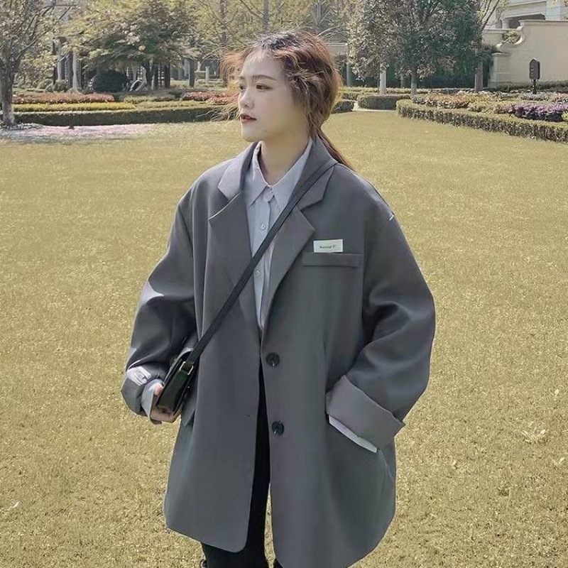 Small suit jacket for women Spring and Autumn New Fashion Korean style elegant loose college style suit for women trendy top