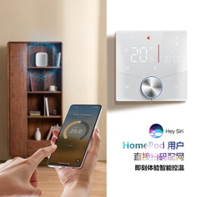 无线matter智能壁挂炉温控器温控面板5A家用地暖温控器homekit