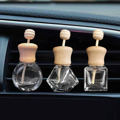 Car Air Vent Perfume Bottle Car Ornament Air Conditioner Hole Aromatherapy Empty Bottle Clip Car Interior Decoration Cute Creative Car Accessory
