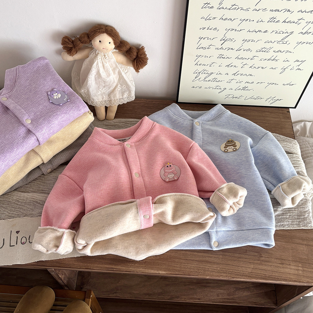 Baby Autumn and Winter Long-Sleeved Versatile Jacket