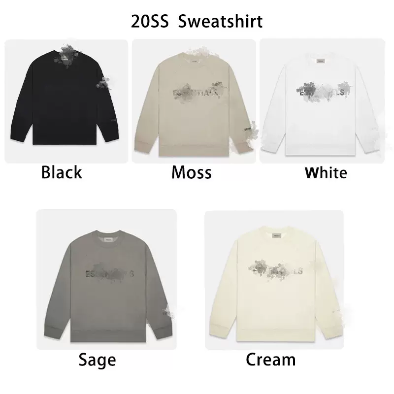 2020SS Crewneck Sweatshirts Essentials 20SS-Sweatshirt