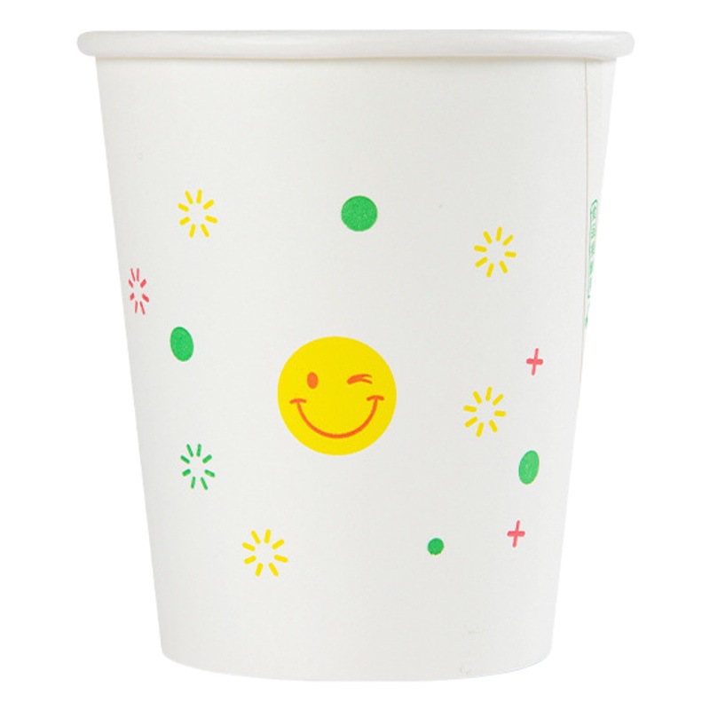 Vaso de Papel Desechable Térmico de 50 Piezas, Papel, Biodegradable, para Bebidas Frías