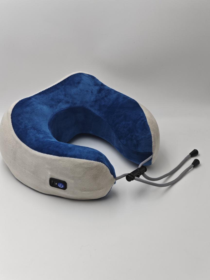Masaje para el hogar Almohada en forma de U Memoria de algodón Coche portátil de viaje Masajeador de cuello cervical eléctrico Almohada de masaje en forma de U image 26