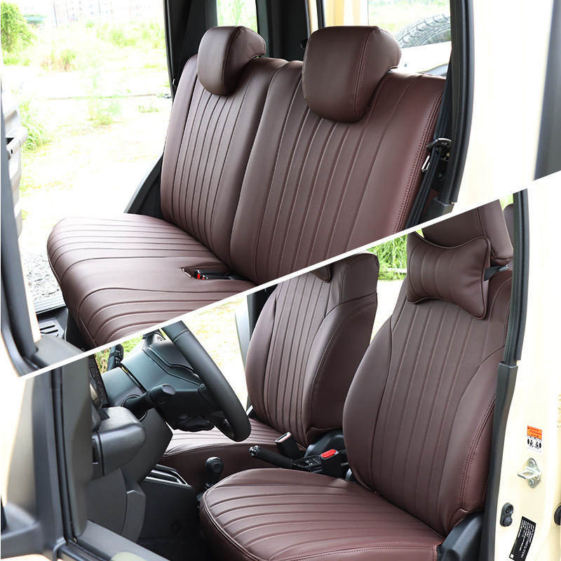 Suitable for 2023+ Suzuki Jimny 5-Door Special Car Leather Fully Surrounded Cushion Seat Cover Jc74 Jb74Xl