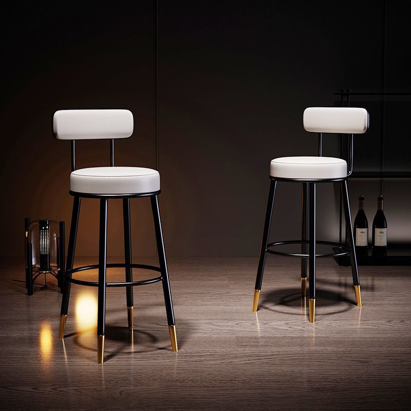 Nordic Bar Chair Bar Stool Simple Modern Household Bar Stool High Stool Bar Chair Bar Backrest High Chair