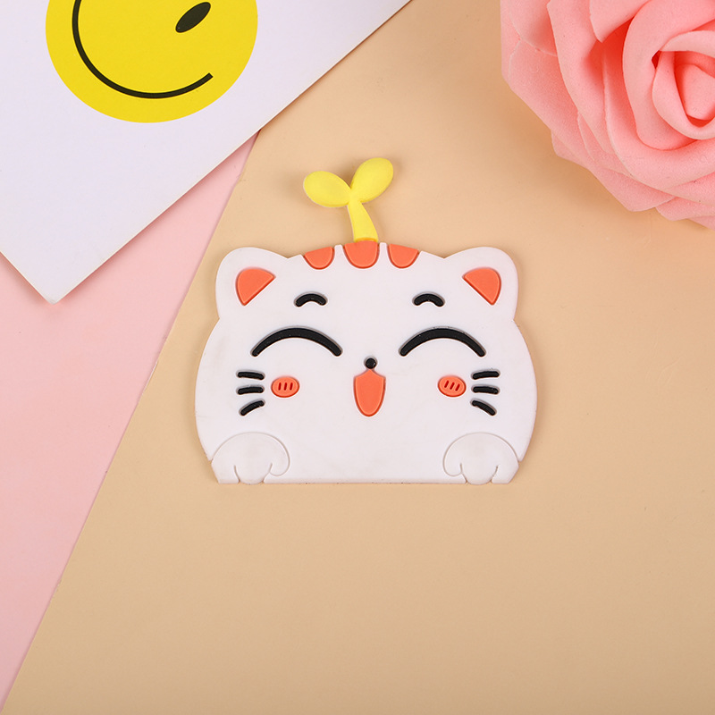 Charm per borsa in gomma morbida con patch cartoon carini_voghion.com