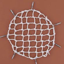 井盖防坠网下水道市政井盖圆形网滘井防护网沙井加粗安阴井网跨境