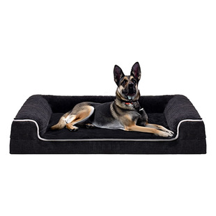 Cross-border Memory Foam Dog Bed Winter Warm Dog Mat Cat Nest Pet Mat Amazon Removable and Washable Sofa Dog Nest
