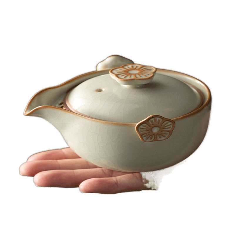 Teapot, ceramic grabber for home use, small tea set