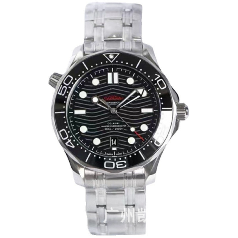 VS O grabado Oumi serie 8800 movimiento Jaima 300 reloj mecánico automático de buceo reloj luminoso