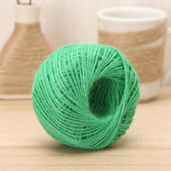 Cuerda de cáñamo colorida 1,5-2mm DIY estilo retro hecho a mano clip de foto cuerda de yute 25 m/50 m/100 M