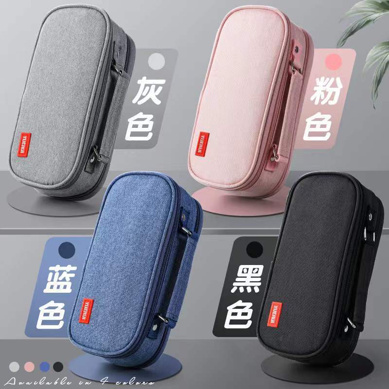 Bolsas de lápiz de color sólido, bolsas de lápiz de escuela primaria de gran capacidad para niños y niñas, bolsas de lápiz de escuela primaria simples, caja de papelería resistente a la suciedad y de alto valor facial