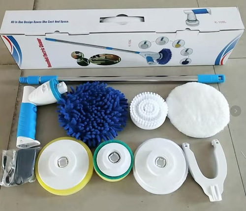 New Electric Rotary Sweeper Household Cleaning Brush Wood Floor Waxer Glass Cleaner Car Polisher