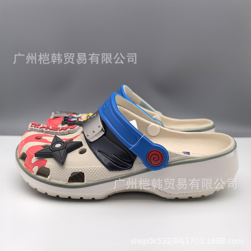 Naruto cruzado Sasuke / Taraya / Ushi kamikaze zapatos de playa cómodos ligeros antiolores EVA
