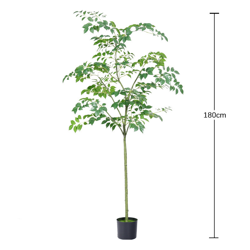 新款仿真榕树幸福树仿真植物盆栽大型室内外高端仿生假绿植装饰|undefined