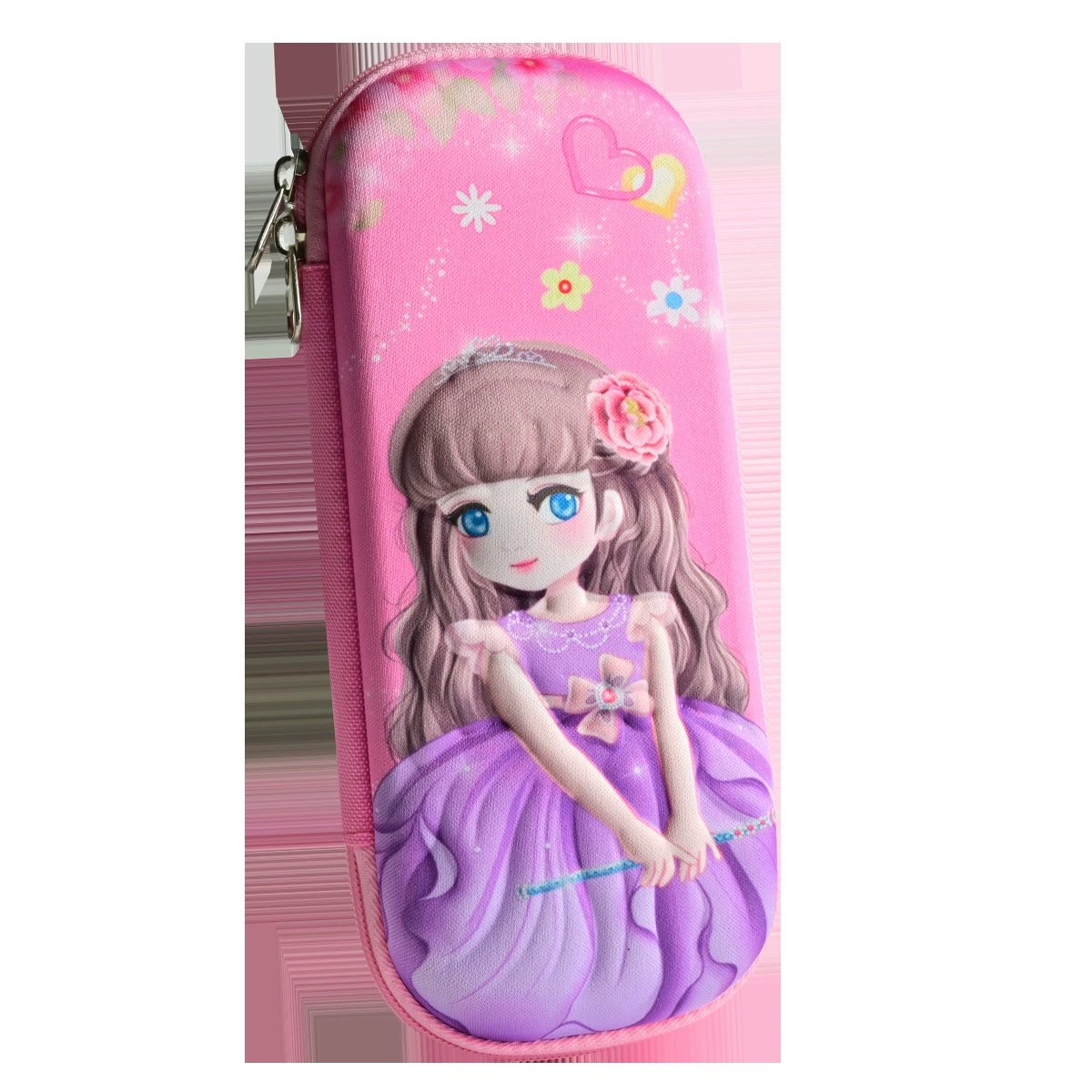 Three dimensional cartoon children's capacious pencil case for elementary school students, wholesale, fall protection