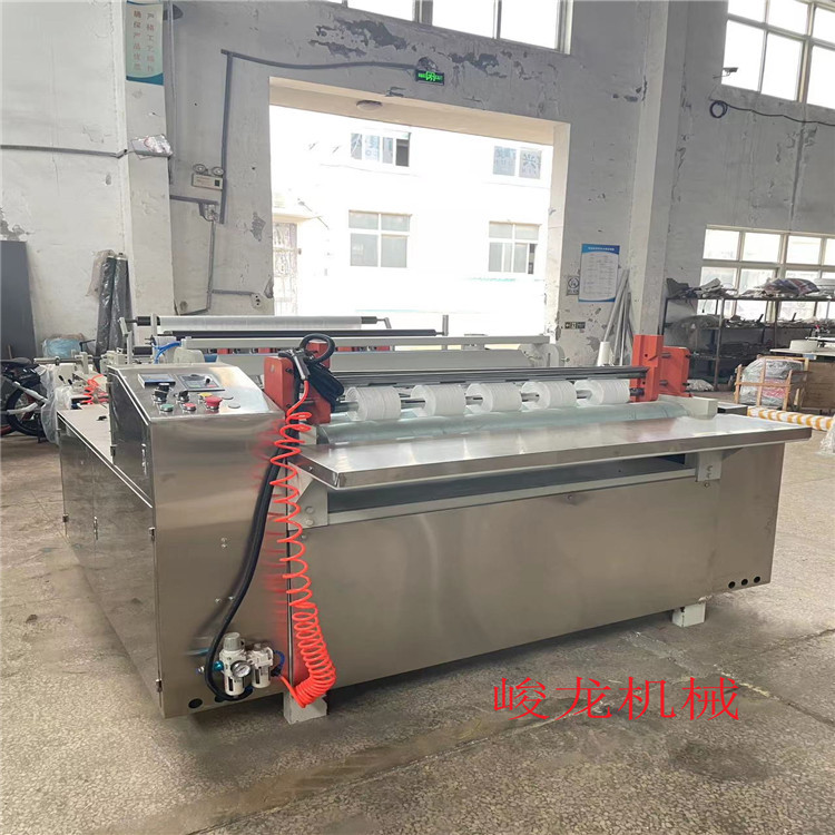 年销百台一出五洗脸巾打卷机 无纺布美容院一次性绵柔巾机器