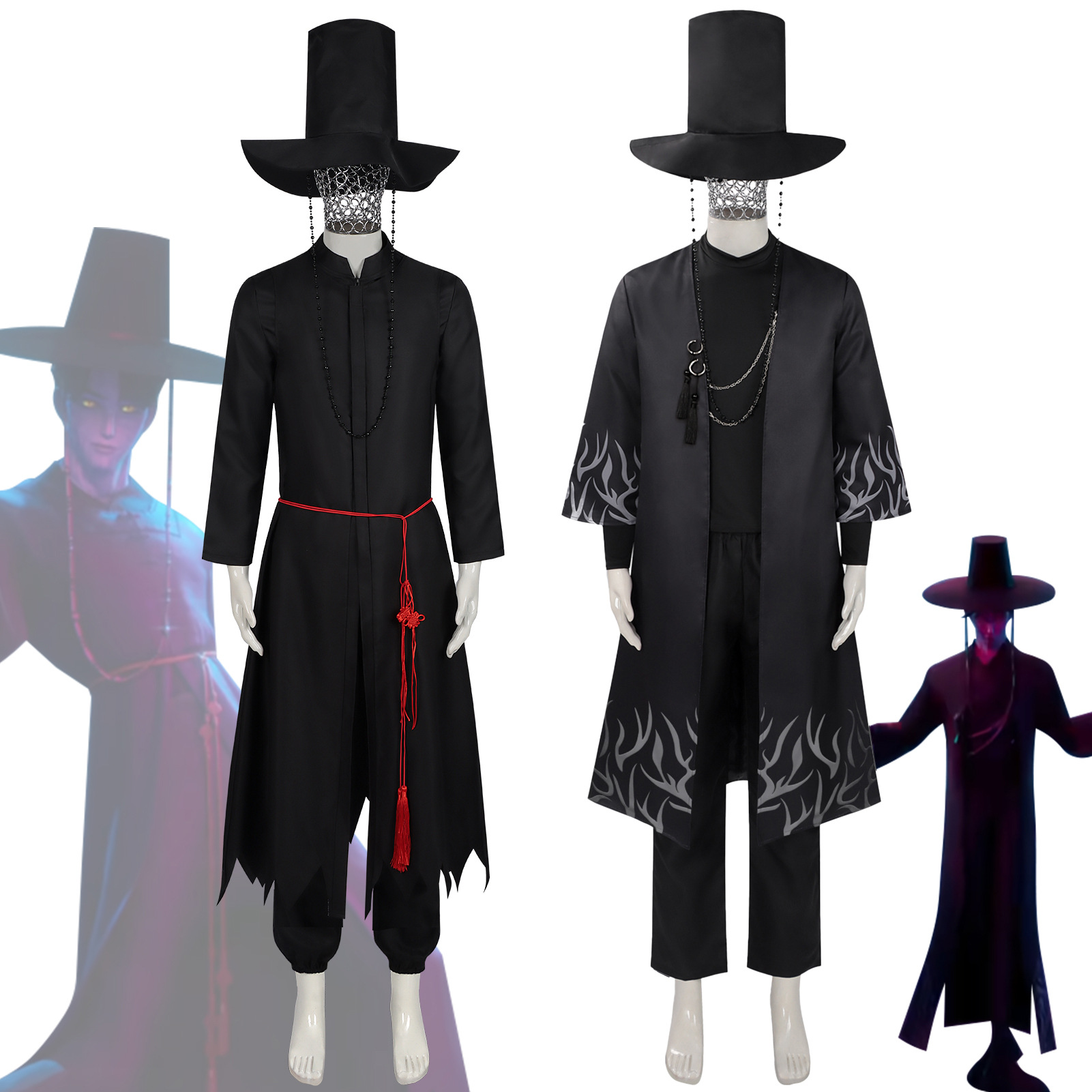 Hunter Witch Cosplay Costume Shaka Boy Demon Boy Group Anime Full Set Cosplay Outfit