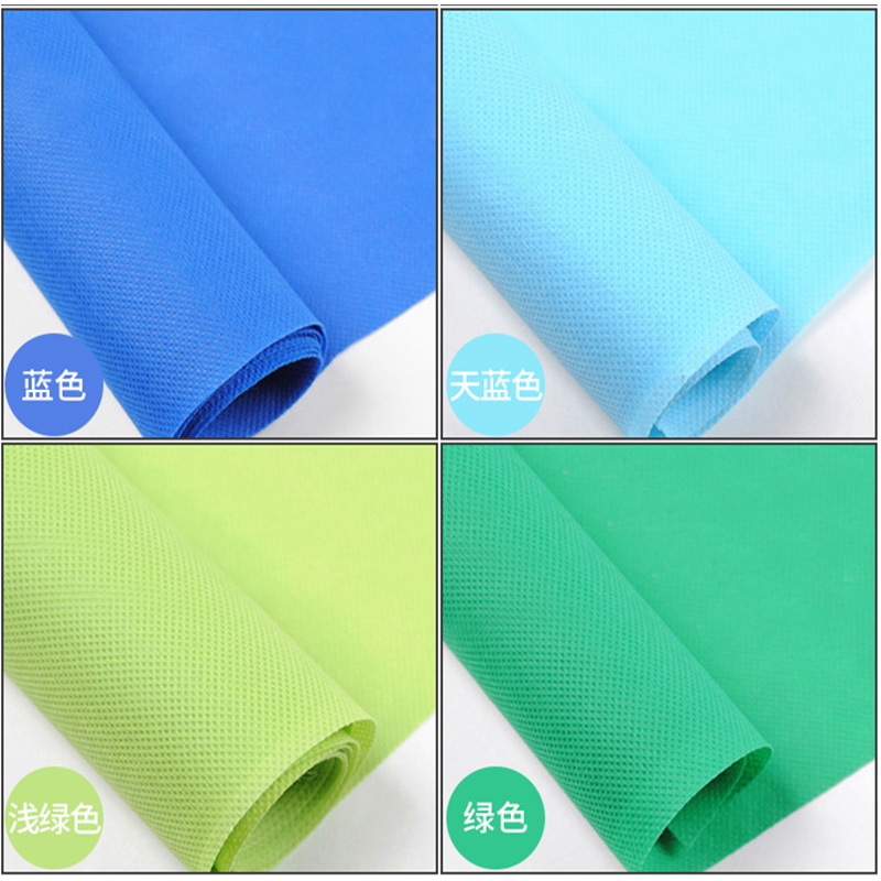 No tejido rollo de color decoración engrosado revestimiento adhesivo revestimiento transpirable fabricante de tela de color industrial