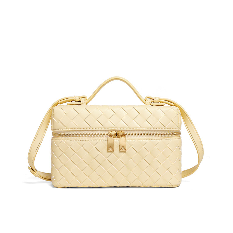 Amazon Cross-border Fashion Lunch Box Bag Handmade New Zipper Bag Fashionable Shoulder Portable Crossbody Bag
