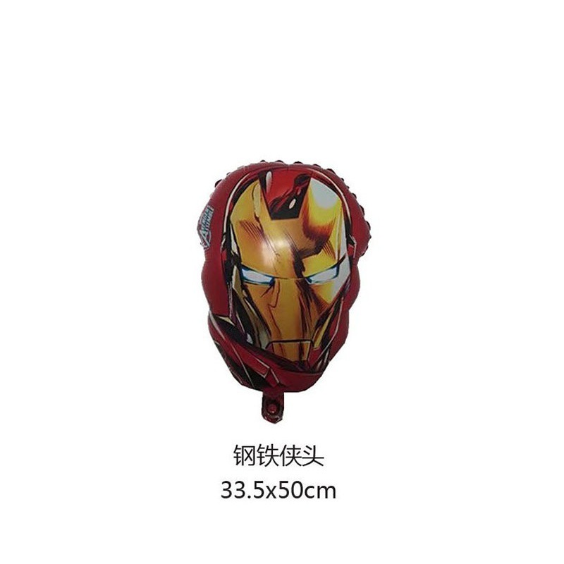 复仇者联盟超级英雄美国队长蜘蛛侠钢铁侠蚁人绿巨人铝膜卡通气球