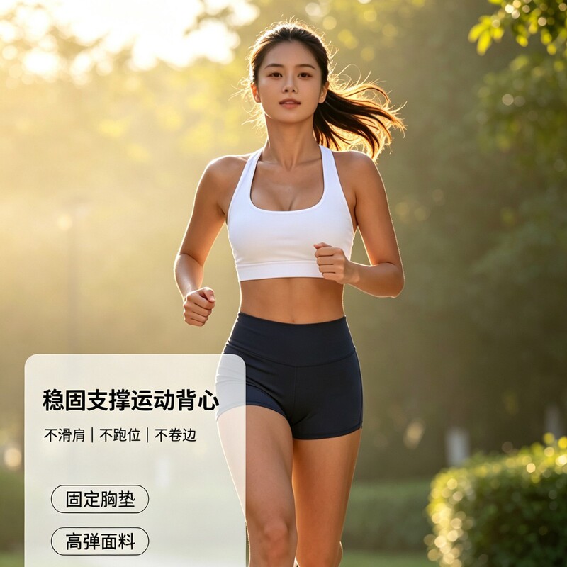 2026 Summer Yoga Vest Women's Fixed Chest Pad Moisture-Wicking Tight-Fitting Sports Underwear Fitness Top