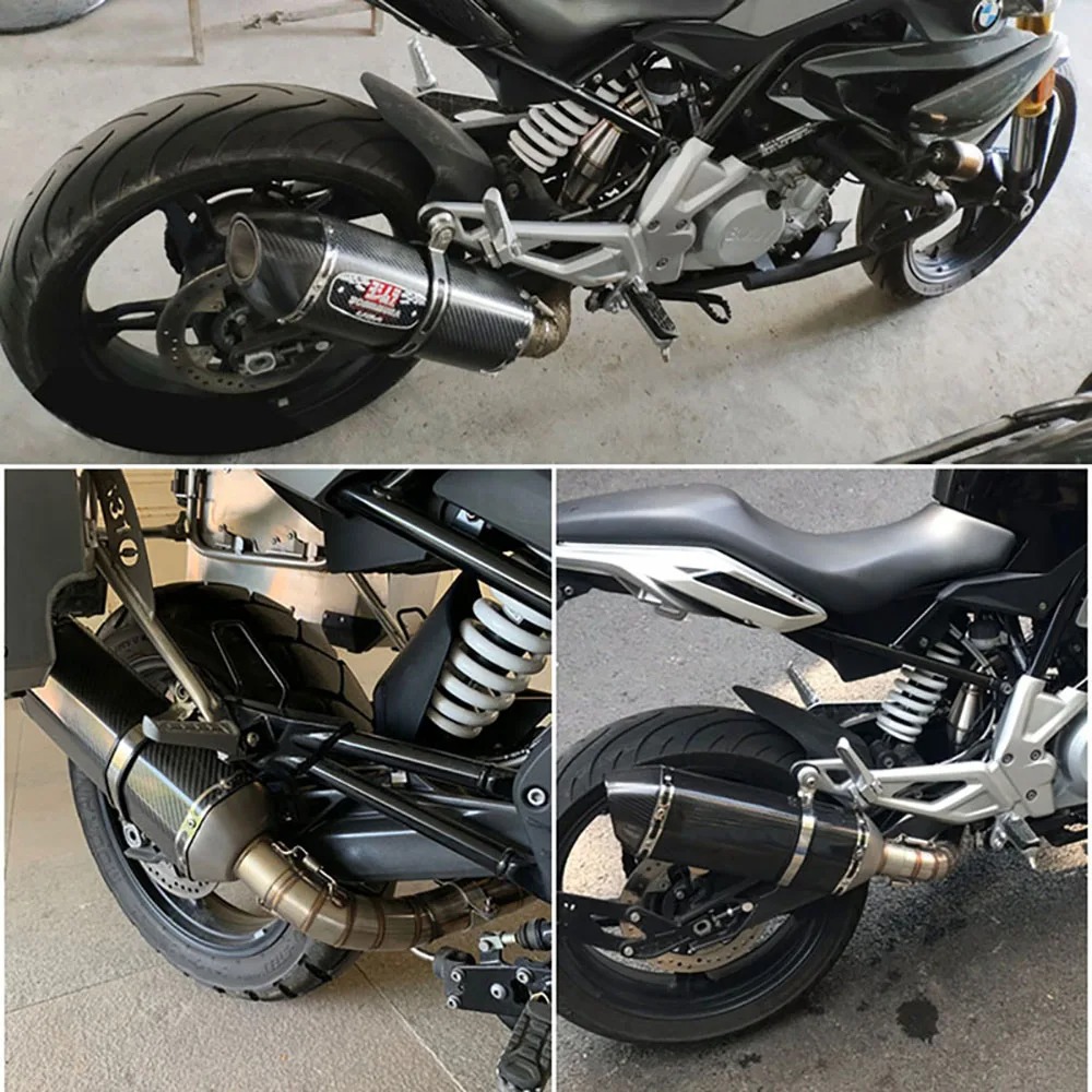 Motorcycle modified exhaust pipe front section G310GS modified stainless steel front section elbow G 310R G310R