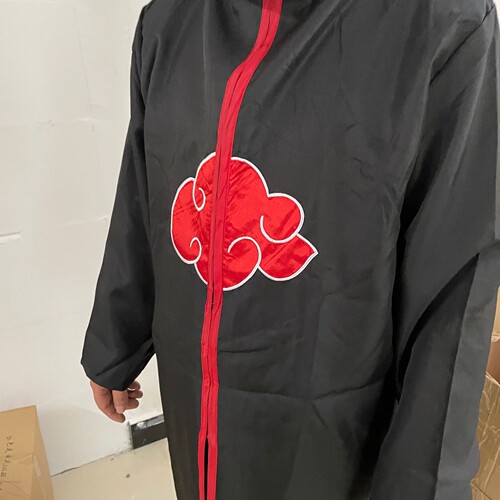 Naruto Shikamaru Organization Cape Clothing Men and Women's Long Robe Stand Collar Printed Cape Anime Cosplay Halloween Costume 