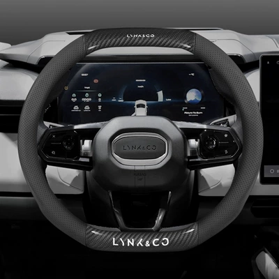07 09emp carbon fiber varnish — Steering wheel cover - z10070806emp-only-carbon-fiber-pattern-breathable-holes-other