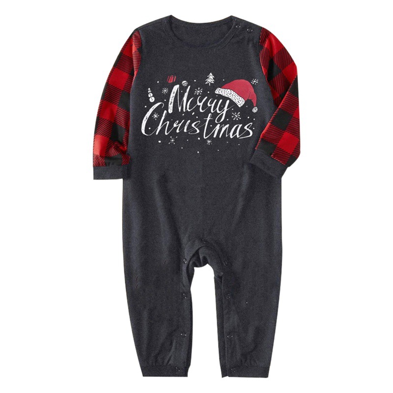 Estación Europea moda ocio familia desgaste a juego Navidad impresión color juego traje fabricante en stock