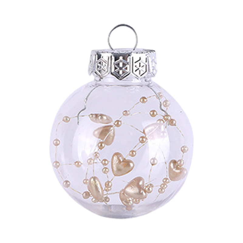 国境を越えた新しいクリスマスボール6cmクリスマスツリー装飾メッキプラスチックボール異形彩色クリスマスボールセットストラップ|undefined